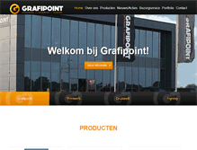 Tablet Screenshot of grafipointboxmeer.nl